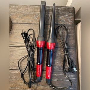 Remington curling wand set